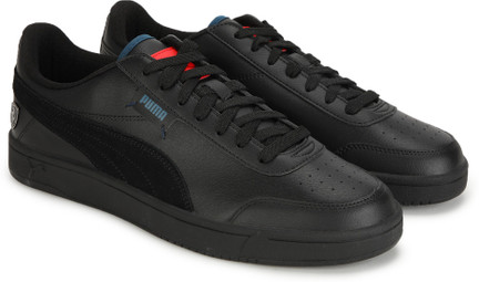 mens puma black shoes