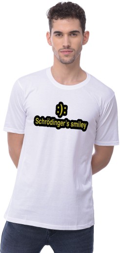 schrodinger smiley t shirt flipkart