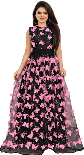 IKHODAL CRAETION Flared/A-line Gown 