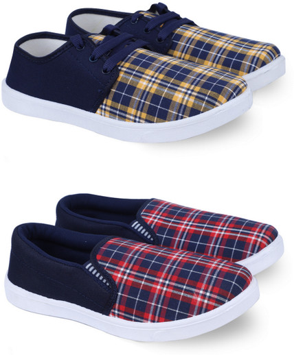 Denim shoes flipkart clearance