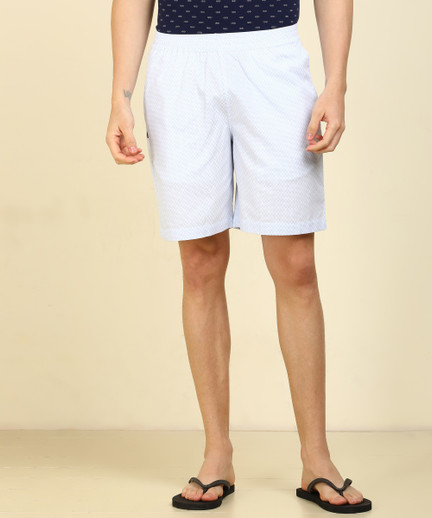 Buy VAN HEUSEN Striped Men Light Blue 