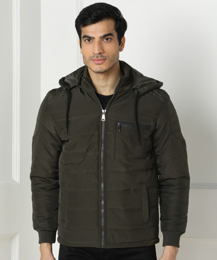 Burdy Full Sleeve Solid Men Jacket 