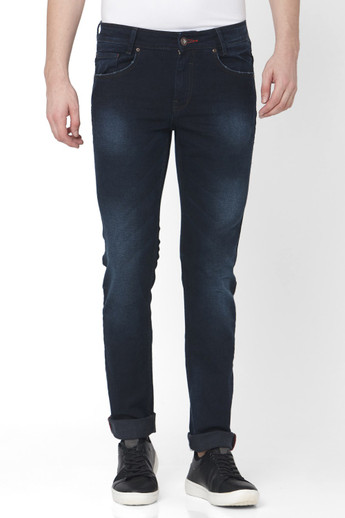 MUFTI Slim Men Black Jeans - Buy MUFTI 