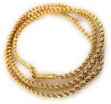 Gold-plated Plated Copper Chain 