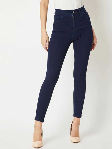 Miss Chase Skinny Women Blue Jeans 