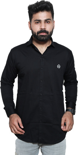 vijay garments Men Solid Casual Blue 