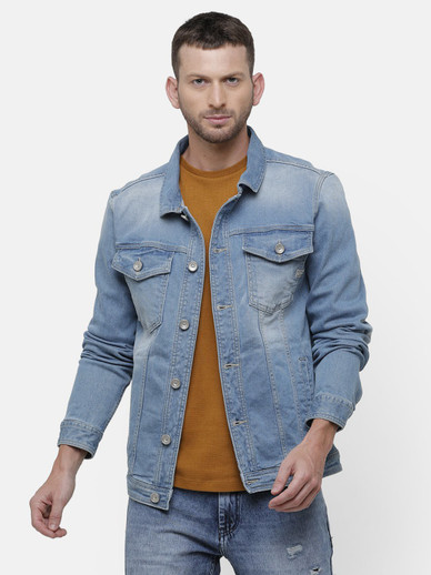 Allen Solly Full Sleeve Solid Men Denim 