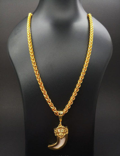 Gold Plated Metal Alloy Brass Chain 