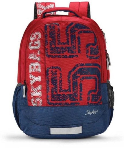 sky bag red colour