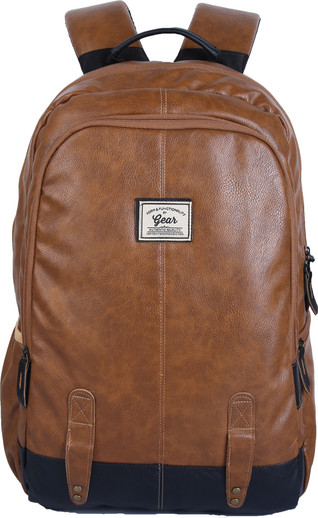 15.6 L Laptop Backpack Grey-Green 