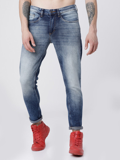 Jack Denis Skinny Men Light Blue Jeans 