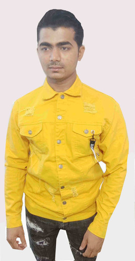 ARBIA FANKI Full Sleeve Solid Men Denim 