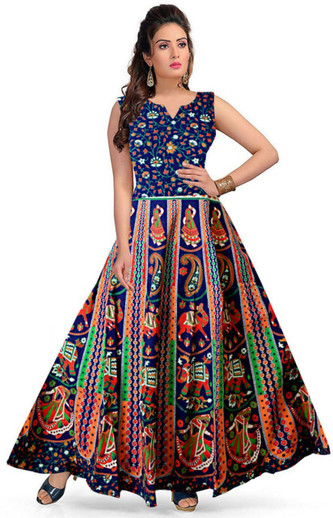 Lakshita Enterprises Women Maxi Black 