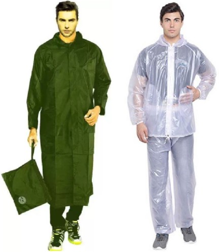 transparent raincoat flipkart