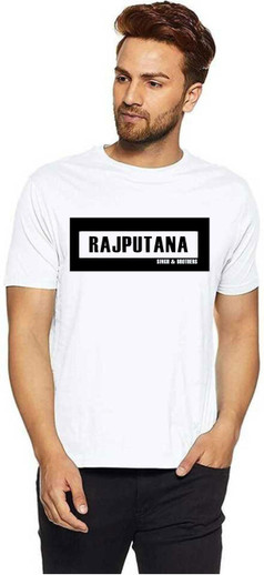 Buy jprc Printed Men Round Neck White T 