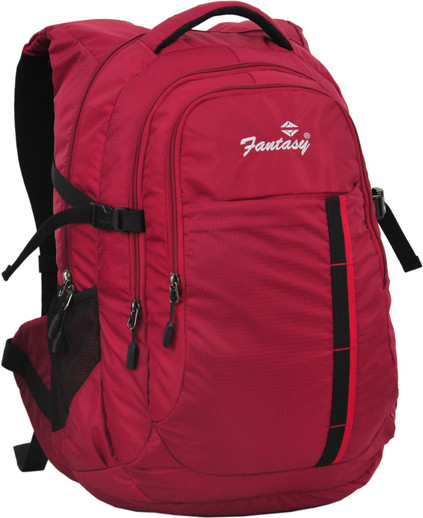 backpack with integrated rain cover