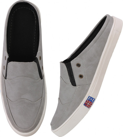 open back canvas sneakers