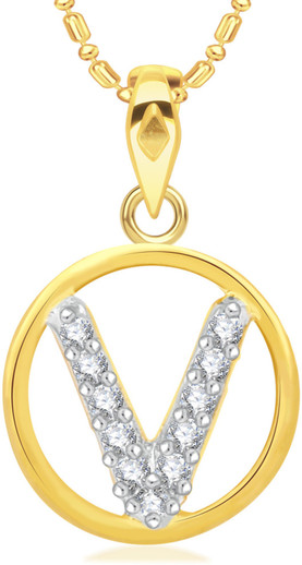 VSHINE FASHION JEWELLERY Alphabet \