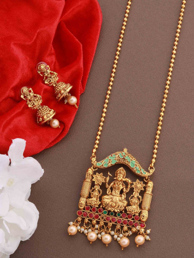 letter Diamond Pendant locket chain 