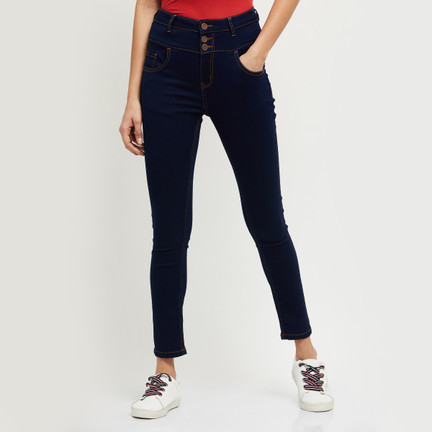 MAX Skinny Women Black Jeans - Buy MAX 