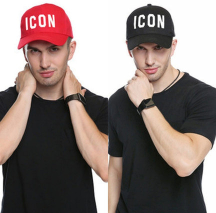 Unisex Baseball Cap [ICONBLACKCAP] Cap 