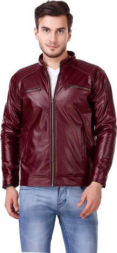 NDET Full Sleeve Solid Men Jacket - Buy 