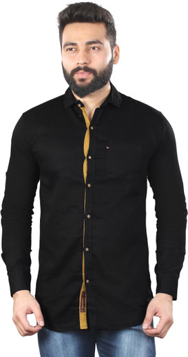 Buy Black Shine Shirts Men Solid Formal 