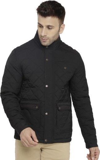 Fashion Jackets Quilted Jackets Q/S Q\/S Quilted Jacket black quilting pattern casual look 