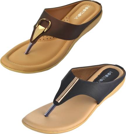 Footsoul Brown, Tan Sandals Buy Footsoul Women Brown, Tan Sandals Online at Best Price - Shop Online for Footwears in | Flipkart.com