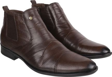 mochi brown casual boots