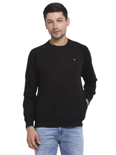 UV\u0026W Full Sleeve Solid Men Sweatshirt 