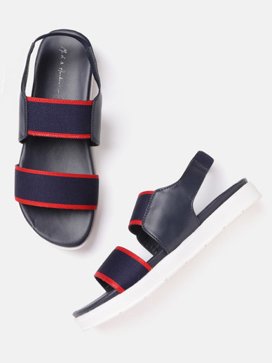 Mast \u0026 Harbour Women Black, White Flats 