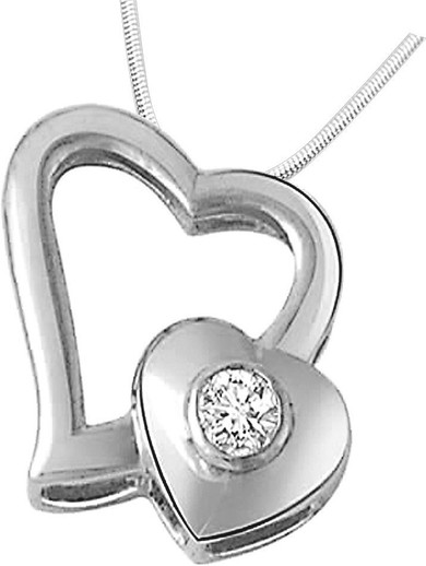 CaratLane Sanjana Diamond Silver 