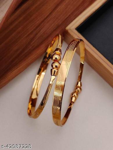 Exquisite Designer Bracelet Brass Base - Gold Plated Oroca Arts Exquisite Designer Bracelet Brass Base - Gold Plated Oroca Arts