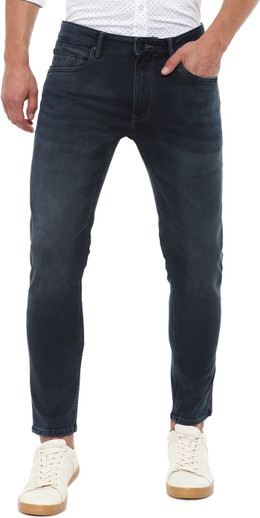 LOUIS PHILIPPE Slim Men Dark Blue Jeans 