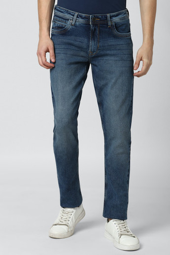 PETER ENGLAND Tapered Fit Men Blue 