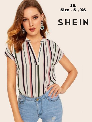Buy Shein Casual Self Design Women Grey 