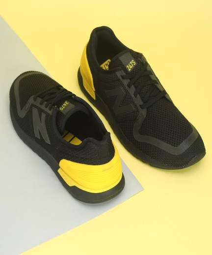 new balance 420 black and yellow