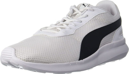 black puma bolt evospeed runner running shoes