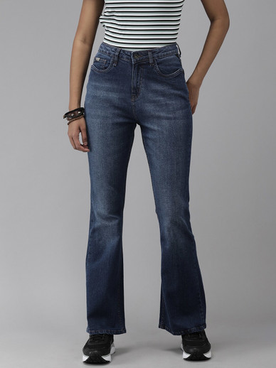 Roadster Flared Women Blue Jeans - Buy 