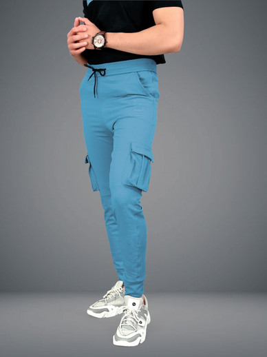 ADIDAS ORIGINALS Solid Men Light Blue 