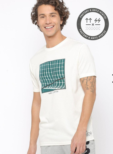 PERFORMAX Self Design Men Round Neck 