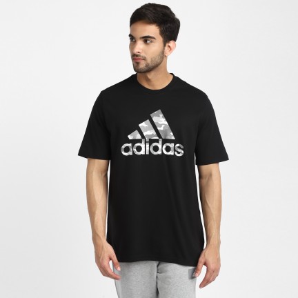 adidas logo t shirt mens