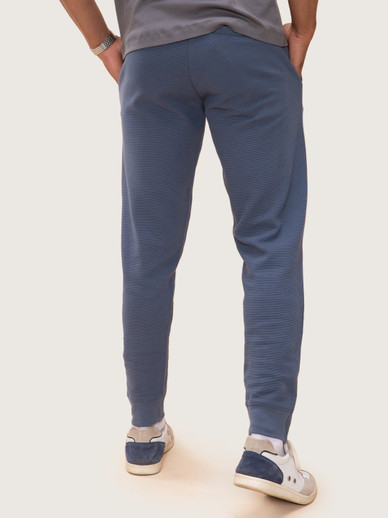 Damensch Solid Men Black Track Pants 