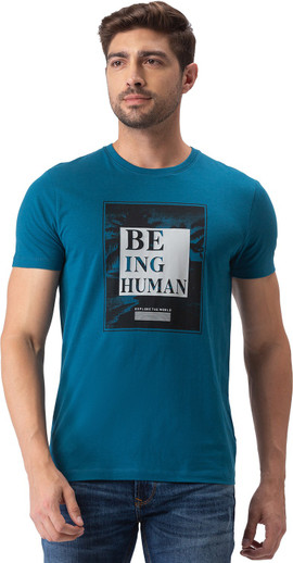 BEING HUMAN Skinny Men Blue Jeans - Buy 