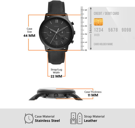 FOSSIL Nate Nate Analog Watch - For Men 