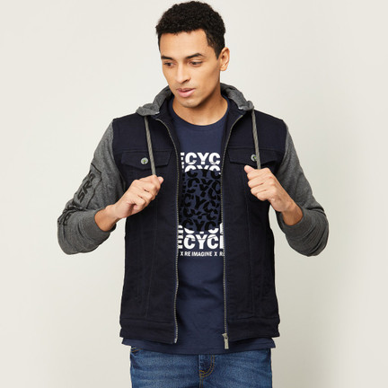 BOSSINI Full Sleeve Washed Men Jacket 