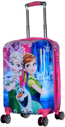 frozen elsa trolley bag