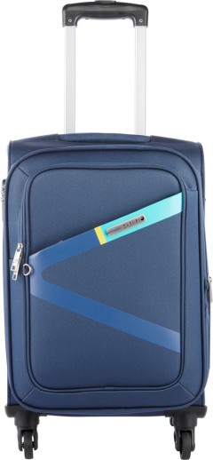 skybags cardiff polyester 63.5 cms blue travel duffle