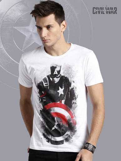 Buy Blue Trendmakerz Graphic Print Men 